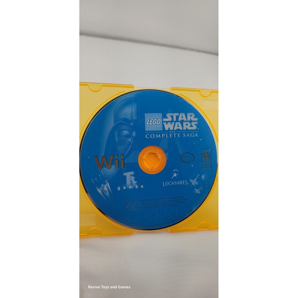 LEGO Star Wars The Complete Saga (Nintendo Wii, 2007) Disc Only Tested & Working